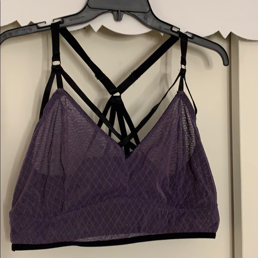 Torrid lavender multi-strap bralette